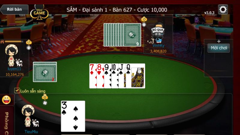 game bai sam loc 2 Cách chơi game bài Sâm Lốc