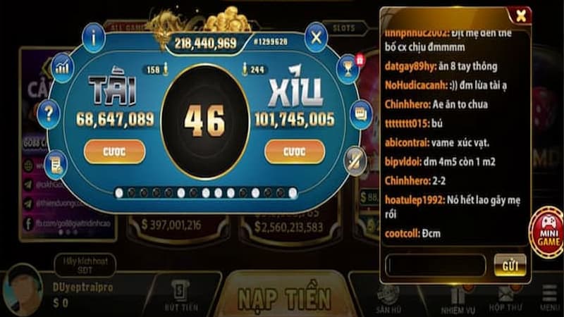 kinh nghiem choi tai xiu 3 Chia sẻ những kinh nghiệm chơi tài xỉu online của cao thủ