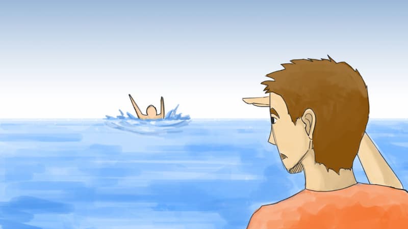mo thay duoi nuoc 3 Giấc mơ thấy người bị đuối nước nhưng không cứu được