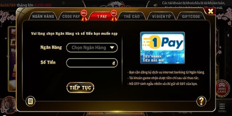nap tien top88 1 Hướng dẫn các cách nạp tiền Top88