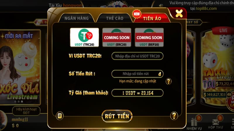 rut tien top88 3 Một số câu hỏi thường gặp khi giao dịch rút tiền